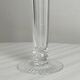 vase soliflore en verre épais transparent