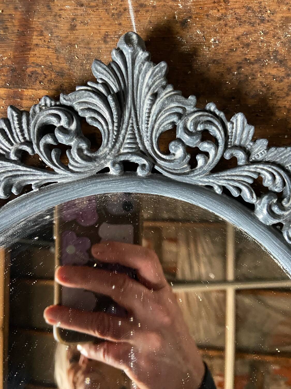 Antique mirror
