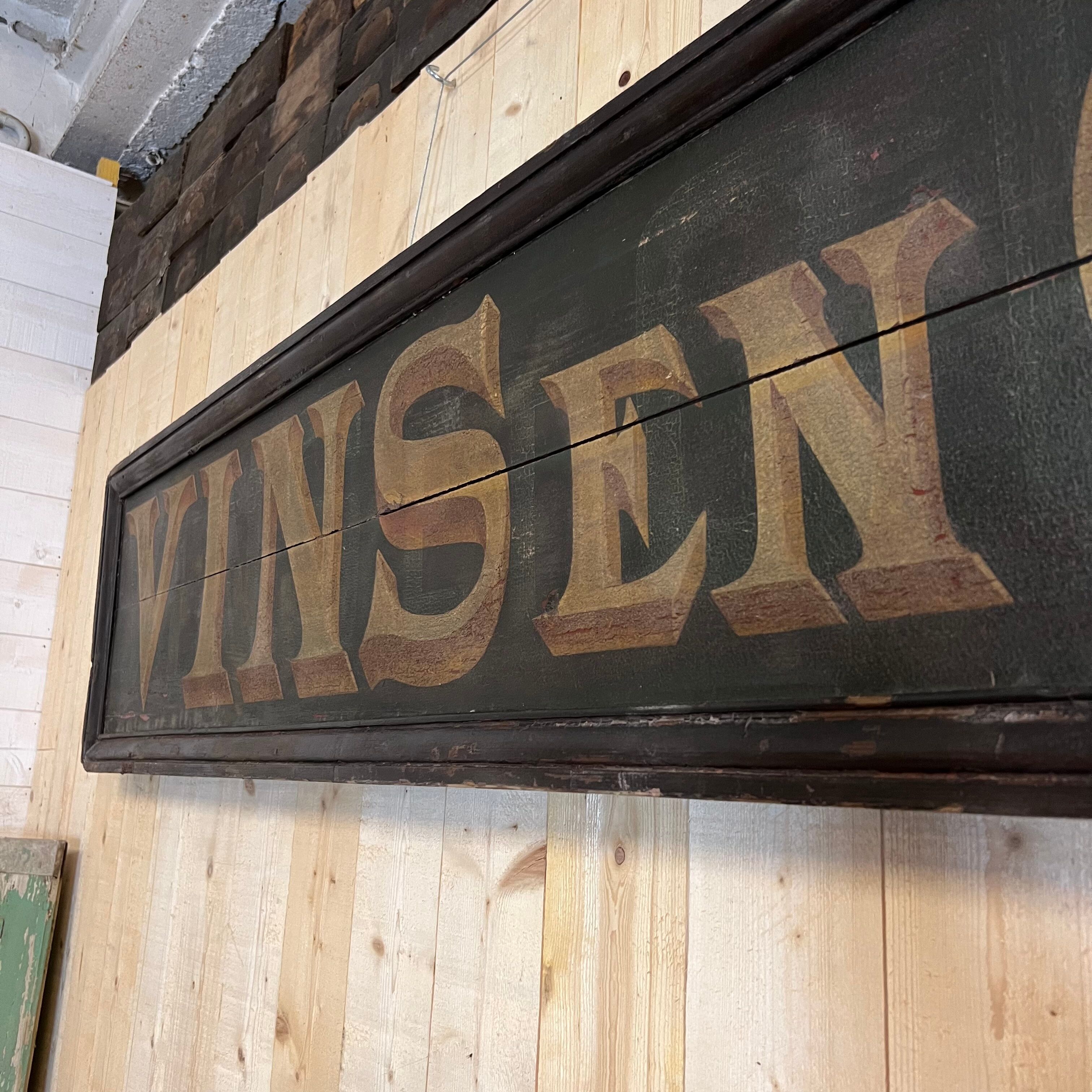 Former large brand of wholesale wine trade early XX th