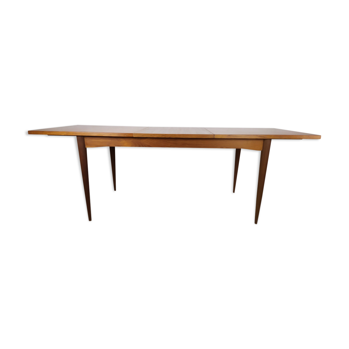 Scandinavian extendable table teak