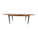Scandinavian extendable table teak