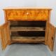 Armoire ancienne des années 1930 avec coin bureau en noyer, Tchécoslovaquie