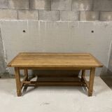 Old oak farmhouse table - rustic chic country style