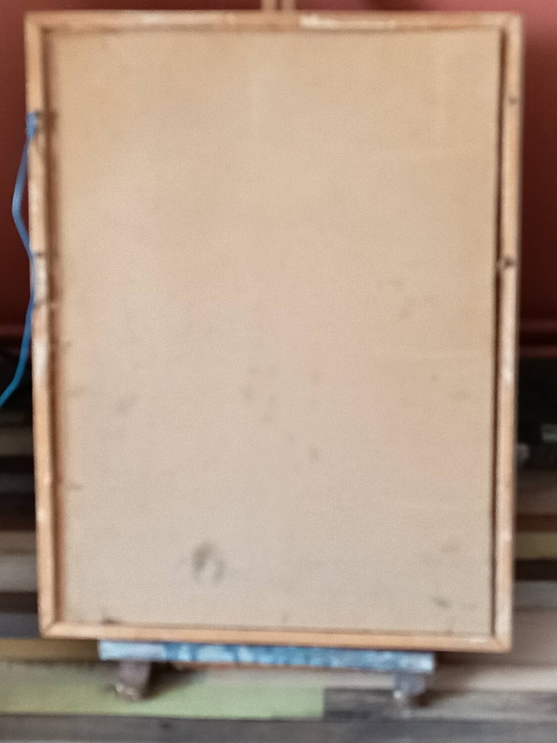 Charcoal drawing by J. Wulff, Belgian painter.