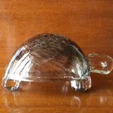 Turtle glass ashtray