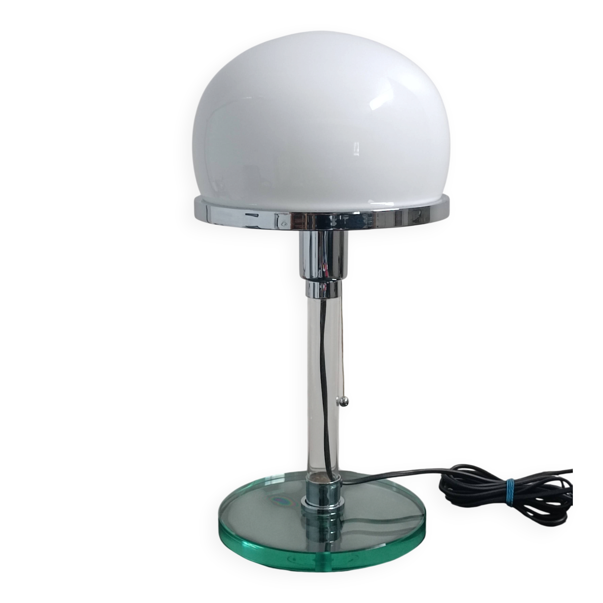 Lampe design bauhaus Valentino par Metalarte 1976