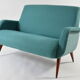 2-seater emerald sofa