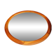 Miroir rond en bois