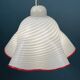 Murano glass Fazzoletto pendant, Italy, 1970s