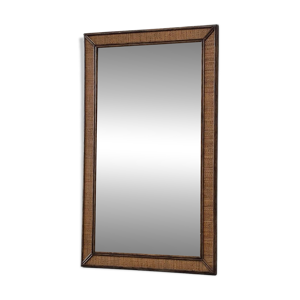 miroir en rotin XL