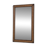 Miroir en rotin XL