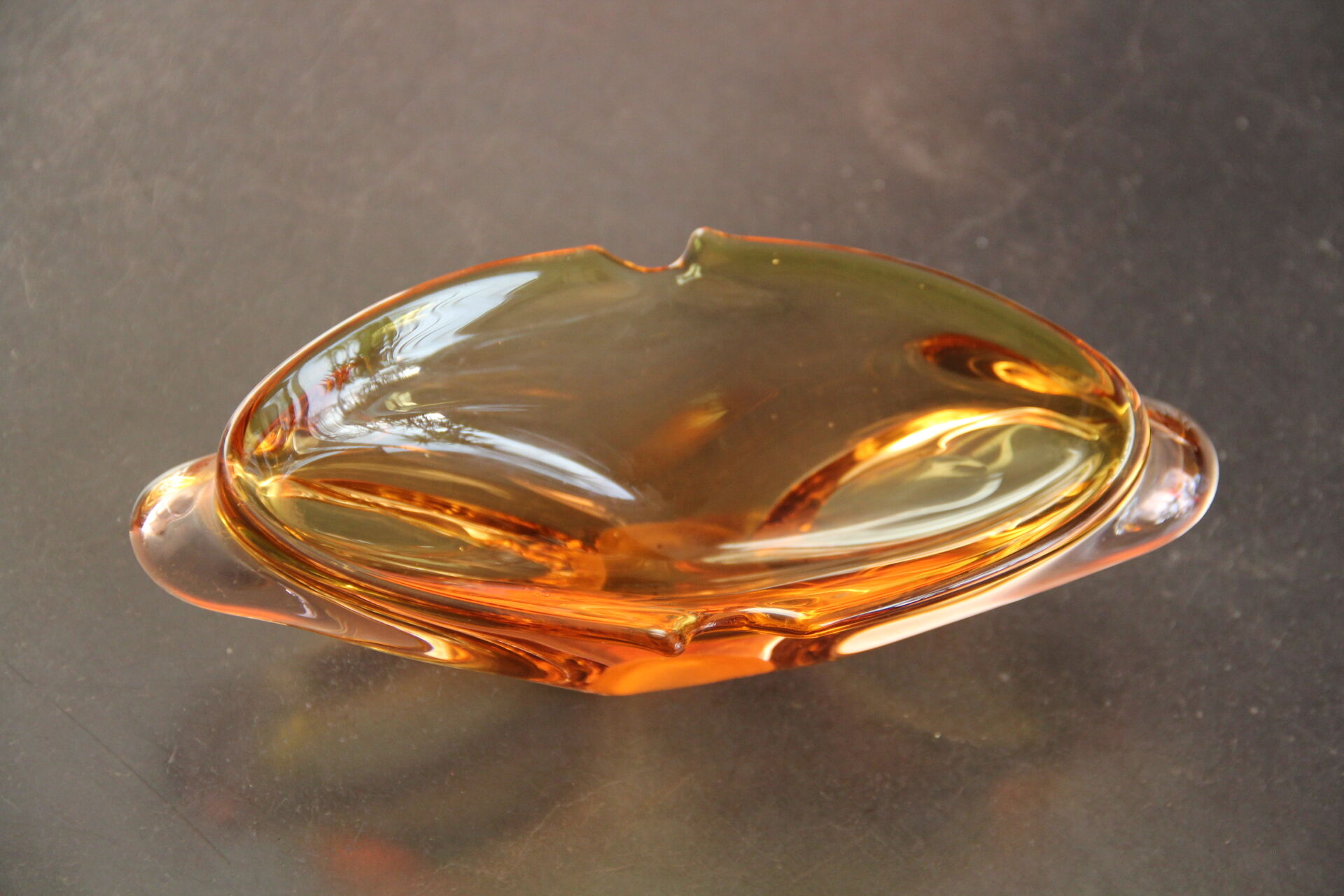 Vintage pocket oblong in crystal yellow tones