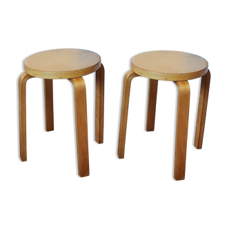 Paire de tabourets