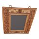 Rattan mirror