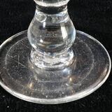 Verre à absinthe en verre soufflé et taillé