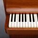 Danish Design Teak Pianette by Louis Zwicki, 1950s