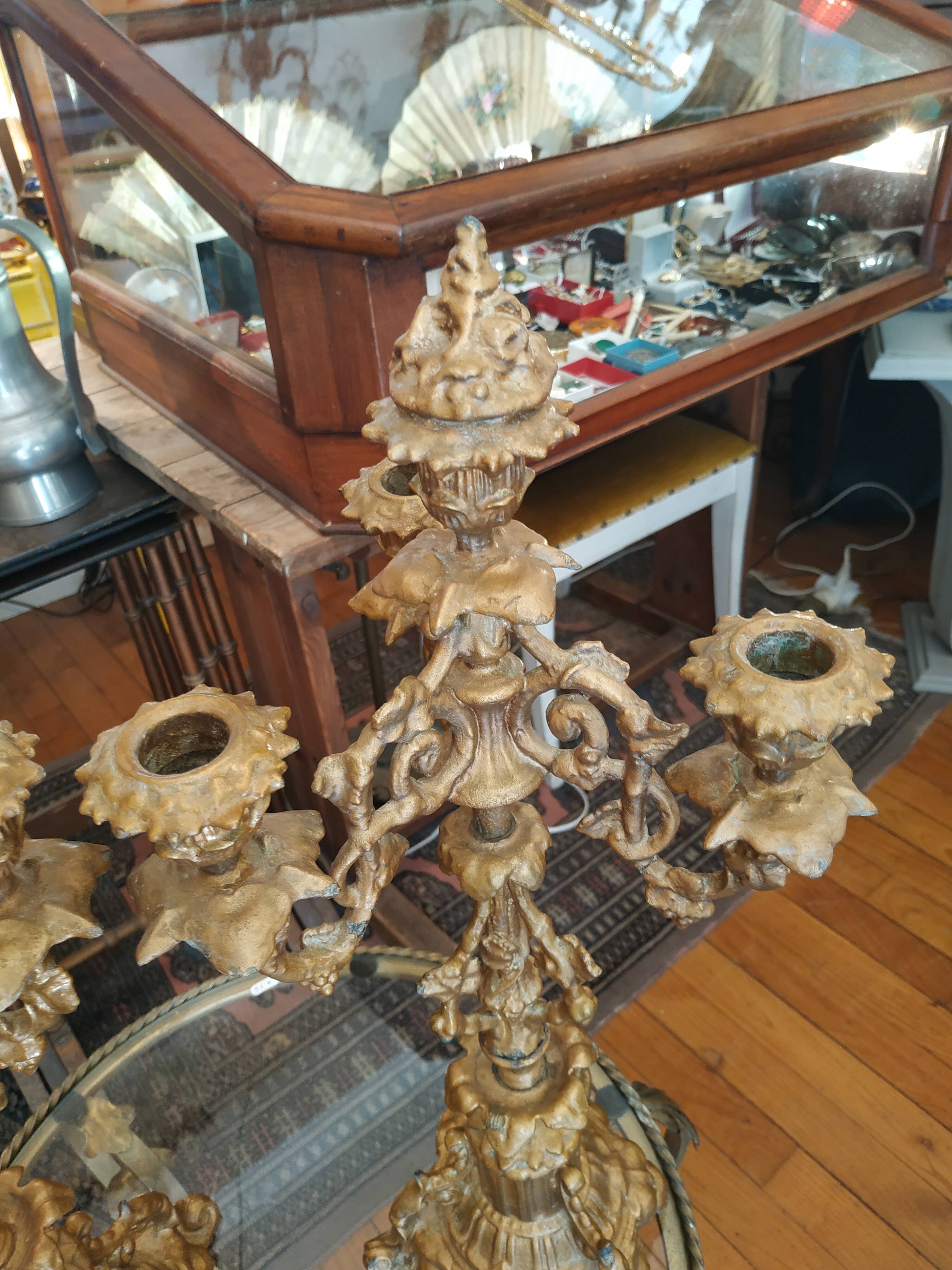 2 candlesticks in golden regulation