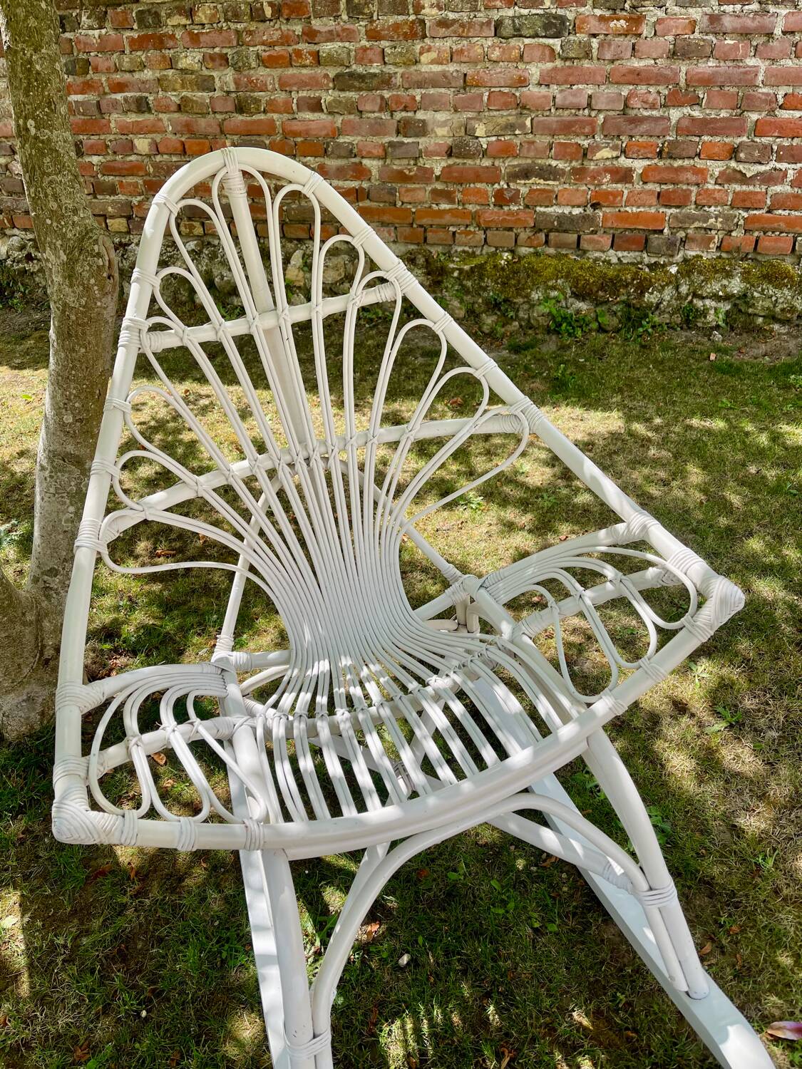 Rattan rocking chair