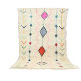 Handmade wool Berber rug 299 x 187cm