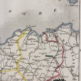 Carte ancienne Côtes du nord