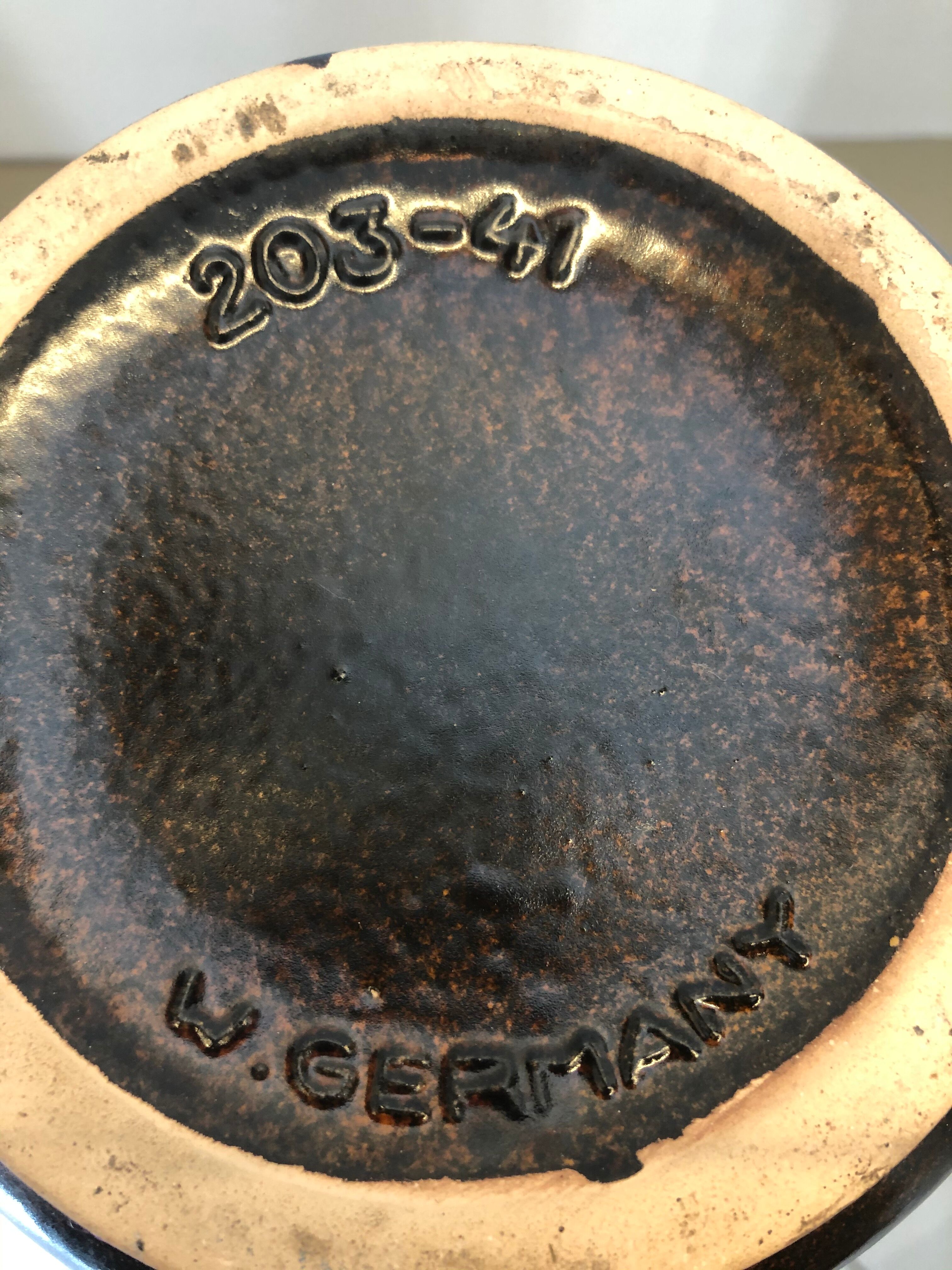 German ceramic vase