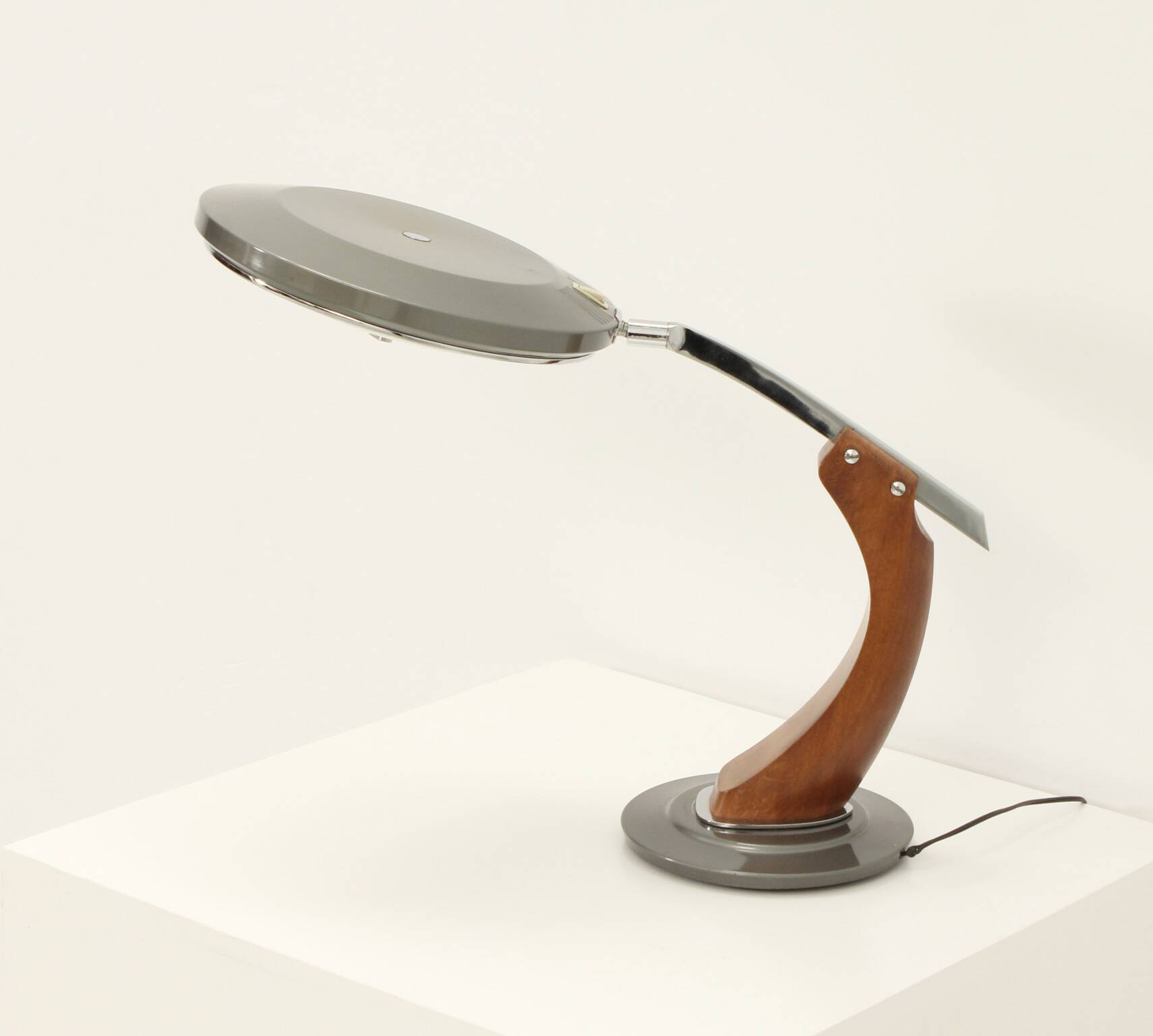 Desk lamp President S/C grey by Fase, Spain 1960s