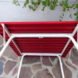 Metal folding table
