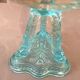 Cup on crystal stand and portious glass