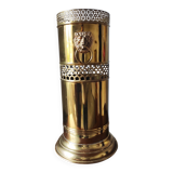 Vintage brass umbrella stand