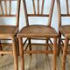 Set of 5 Luterma bistro chairs 50s