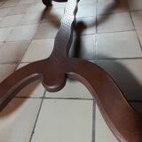 Breton dining room table with 2 extensions and 6 chairs with Breton characters