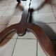 Breton dining room table with 2 extensions and 6 chairs with Breton characters