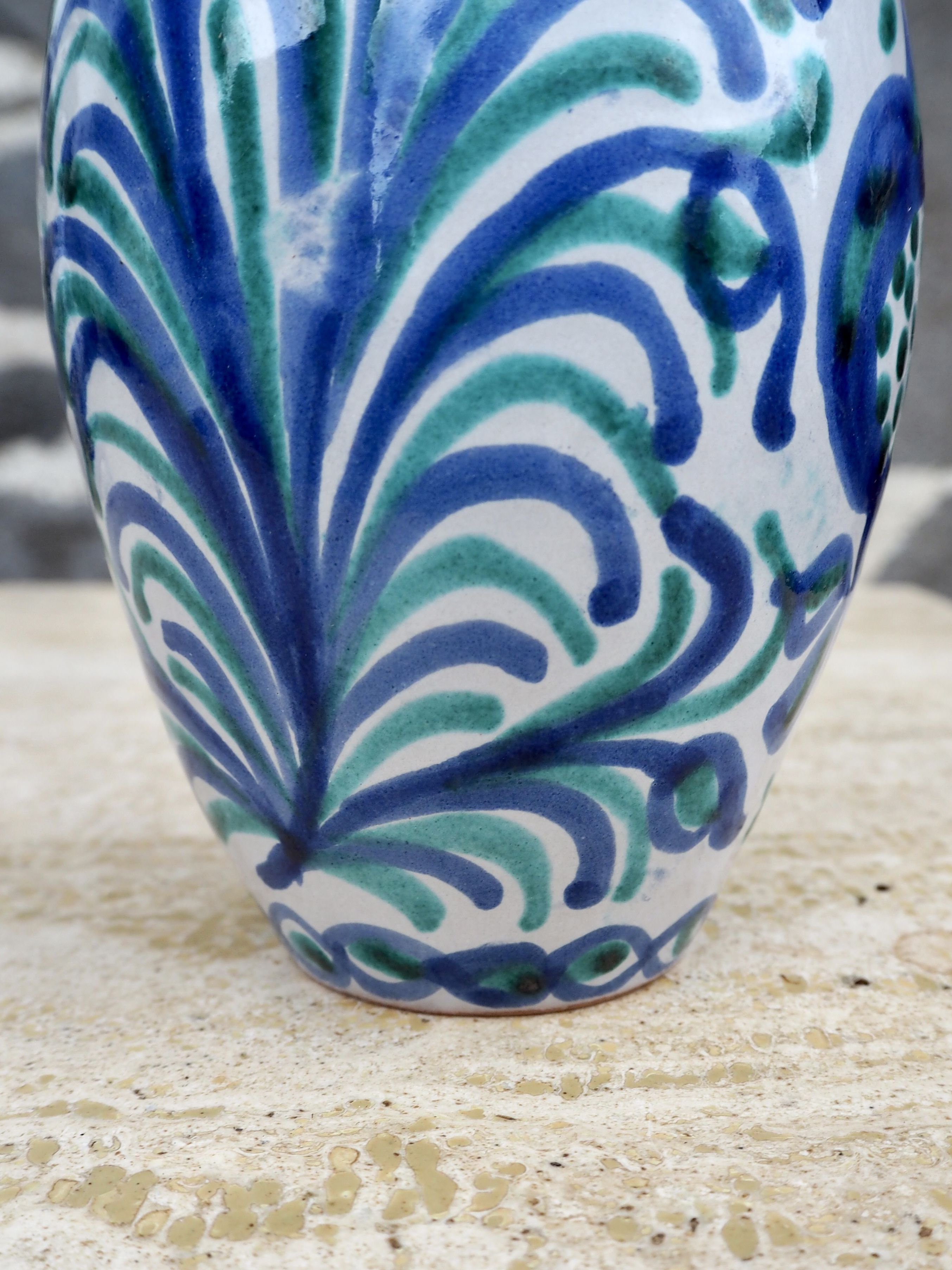Spanish ceramic vase, 1970s