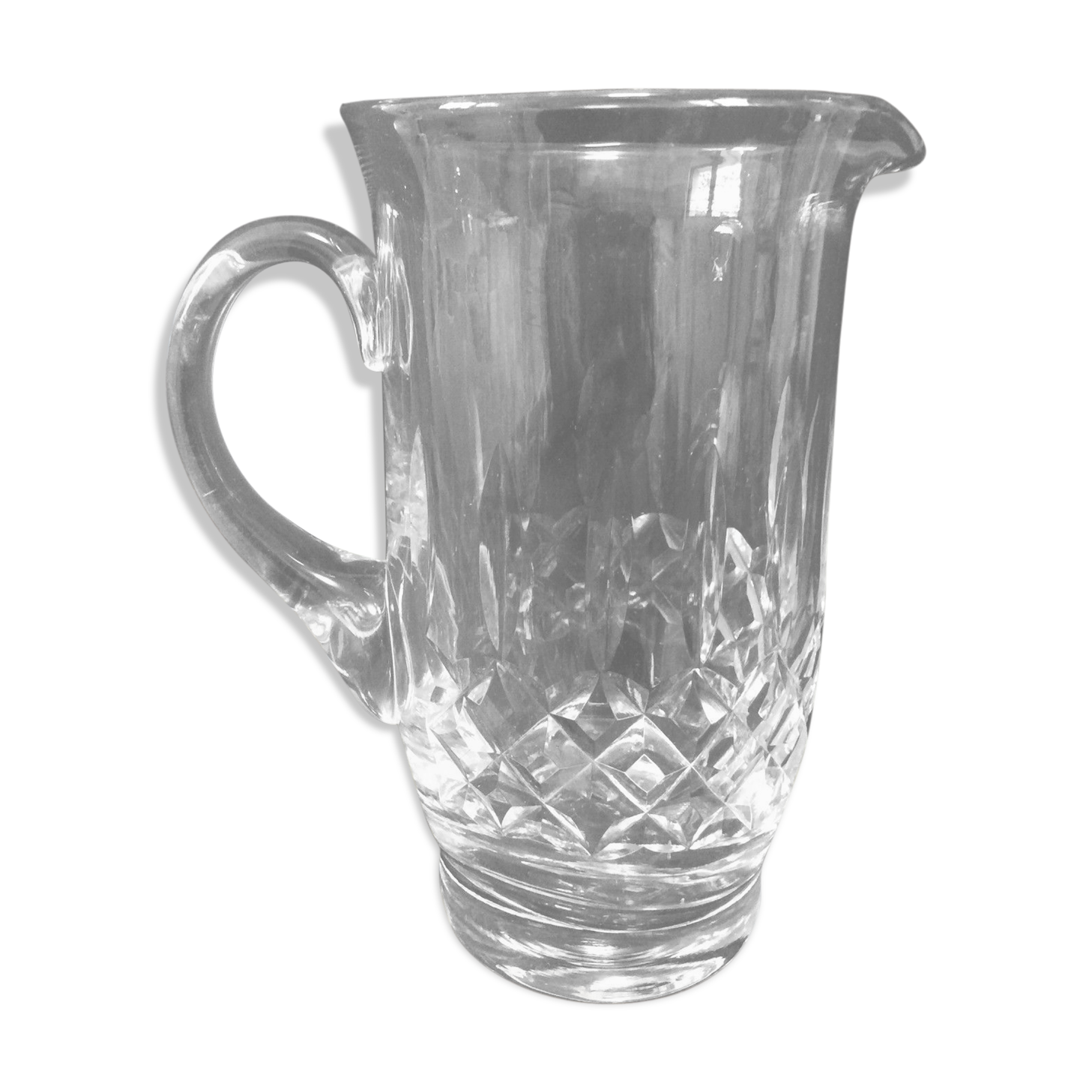 Anonymous cut crystal pitcher