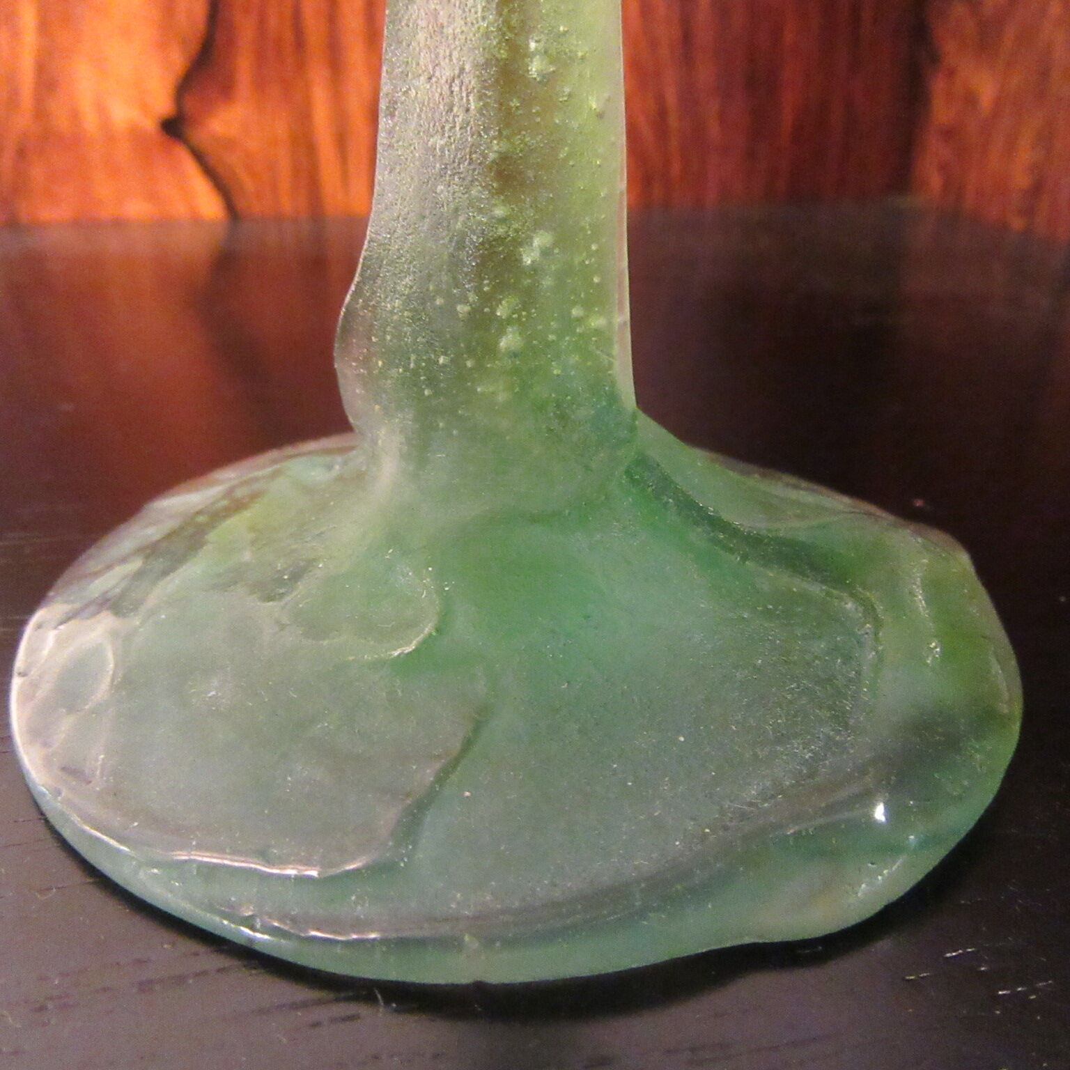 DAUM Crystal champagne glass glass stand