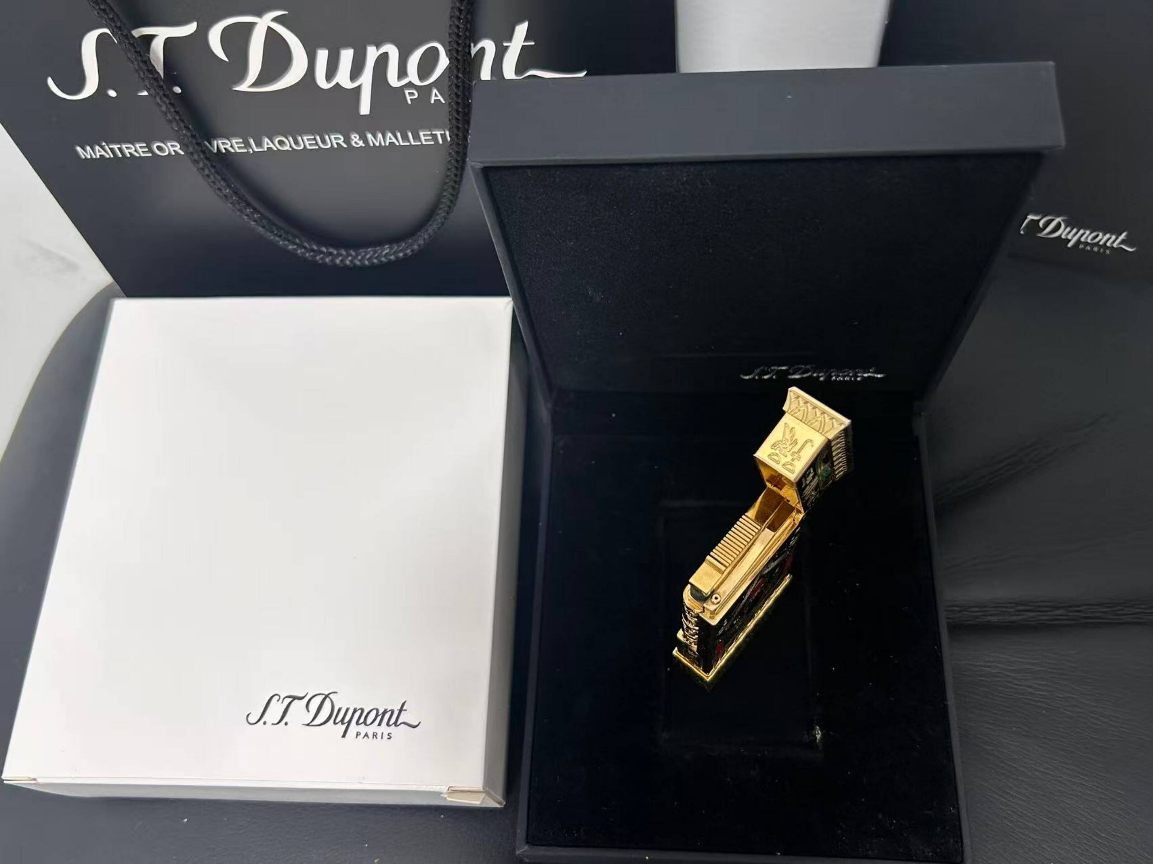 S.T. Dupont - Pharaoh - Lighter - Gold-plated