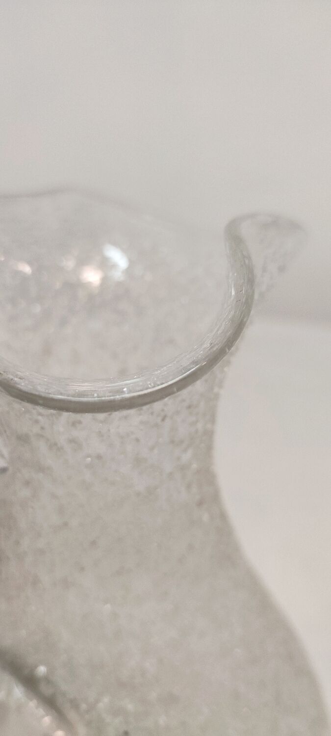 Murano glass vase Italy 1970s