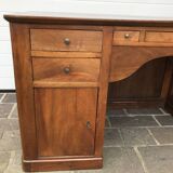 Louis Philippe desk in solid walnut