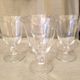 Suite of 4 glasses of red wine in crystal daum model orval