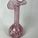 Vasr en verre rose