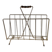Ancien porte-revue métallique - 1950