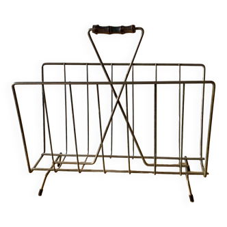 Old metal magazine rack - 1950