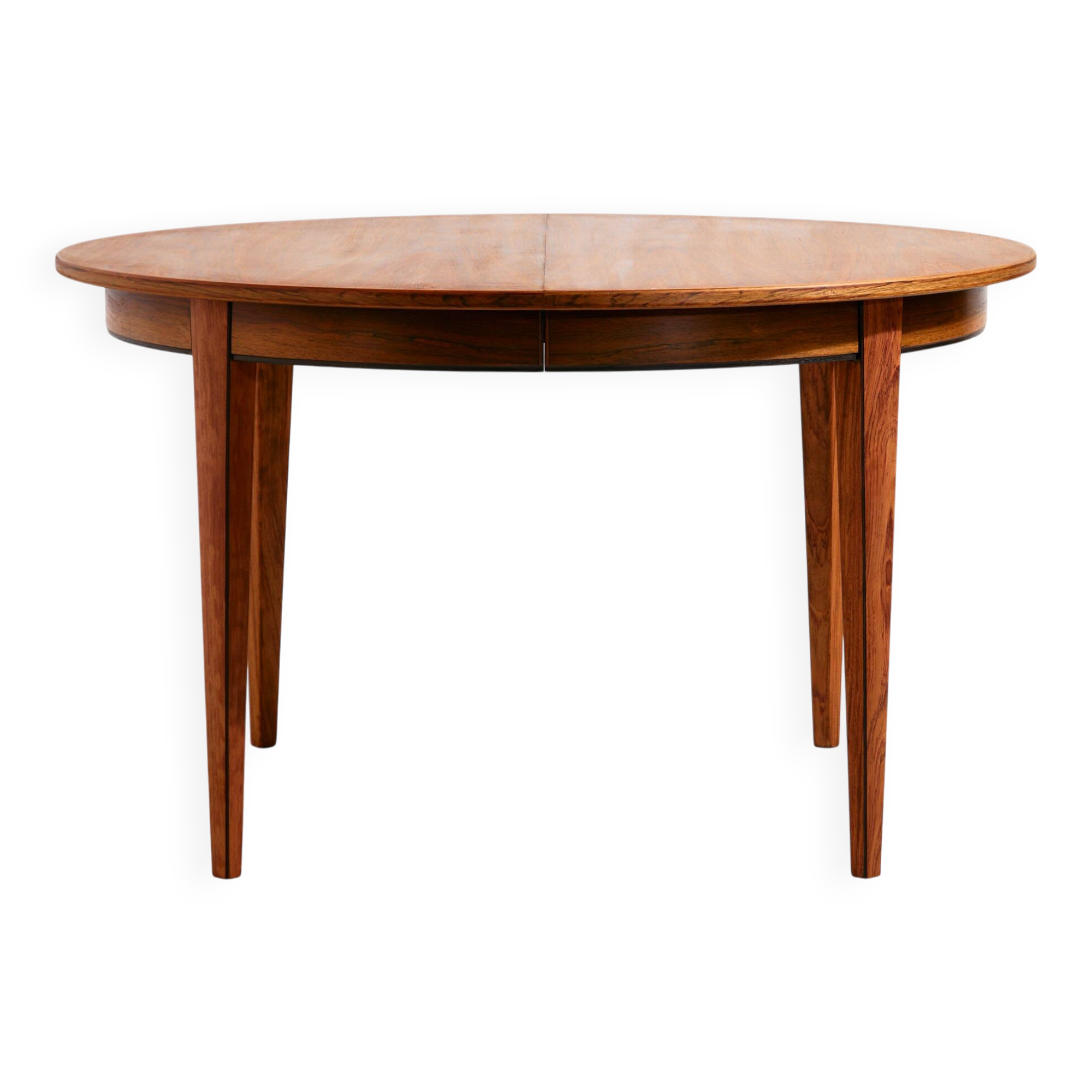 MK10436 Model 55 restored rosewood dining table by Gunni Omann for Omann Ju
