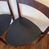 2 Frem Rojle tripod chairs by Hans Olsen