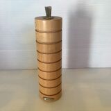 Scandinavian style legnoart wooden pepper mill