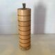 Scandinavian style legnoart wooden pepper mill