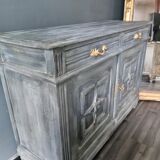 Parisian buffet grey patinated