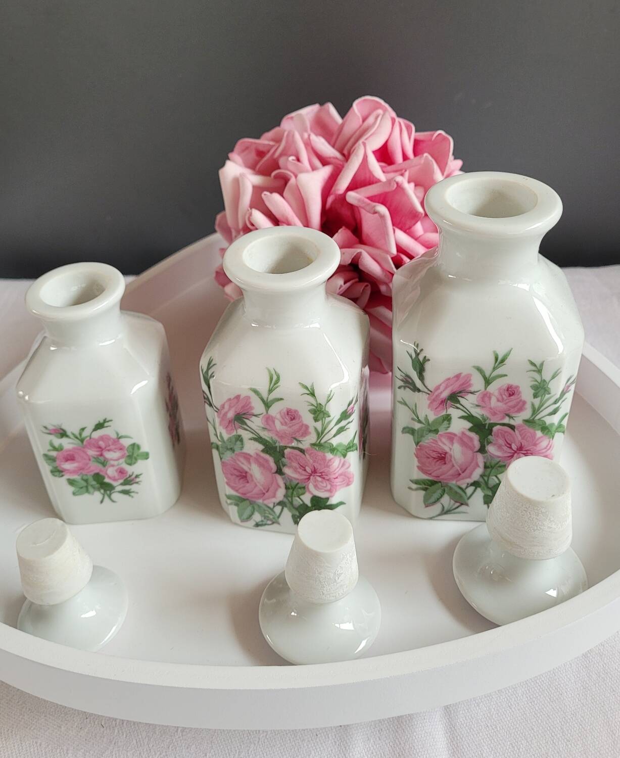 Porcelain bottles