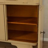 Art Deco kitchen cabinet, 1920s, two-piece