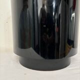 Bout de canapé, table basse d’appoint mélaninée noir 1970